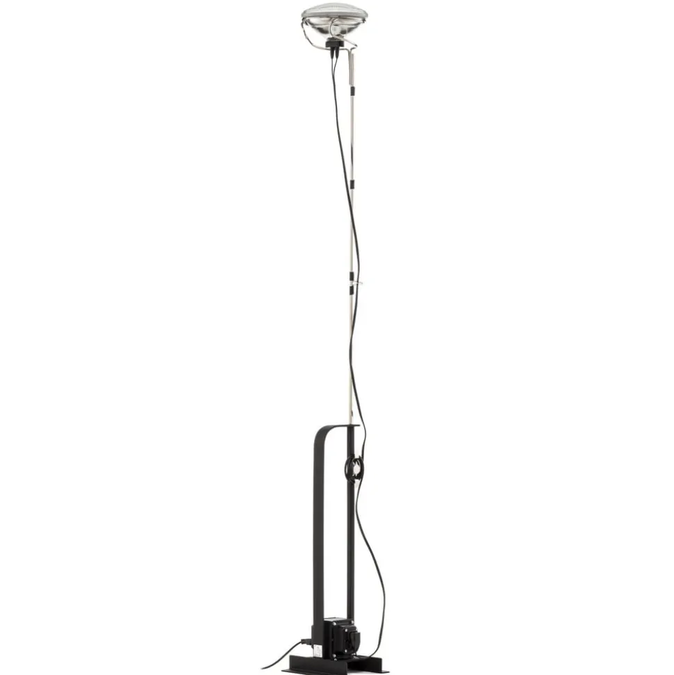 FLOS Toio Limited Edition gulvlampe, sort, metal, 195 cm