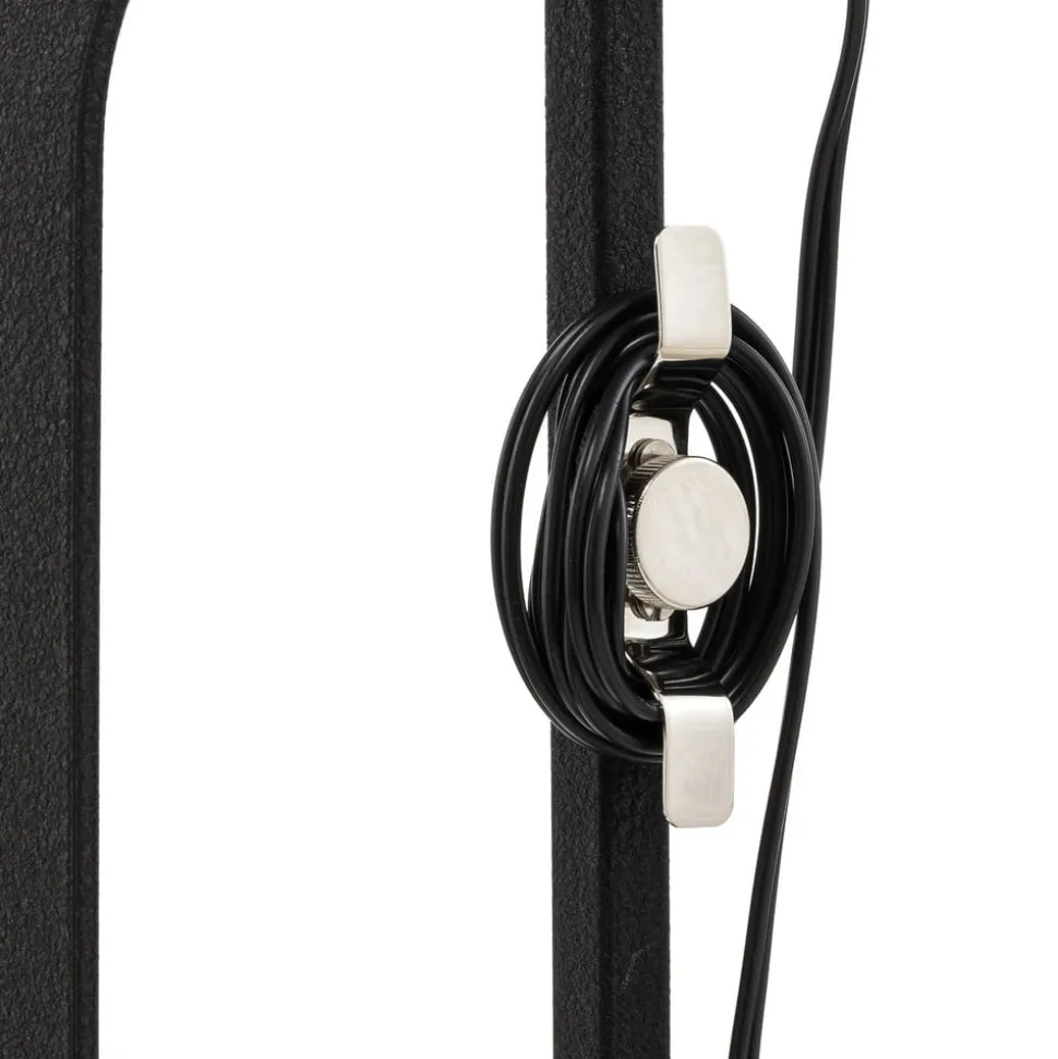 FLOS Toio Limited Edition gulvlampe, sort, metal, 195 cm