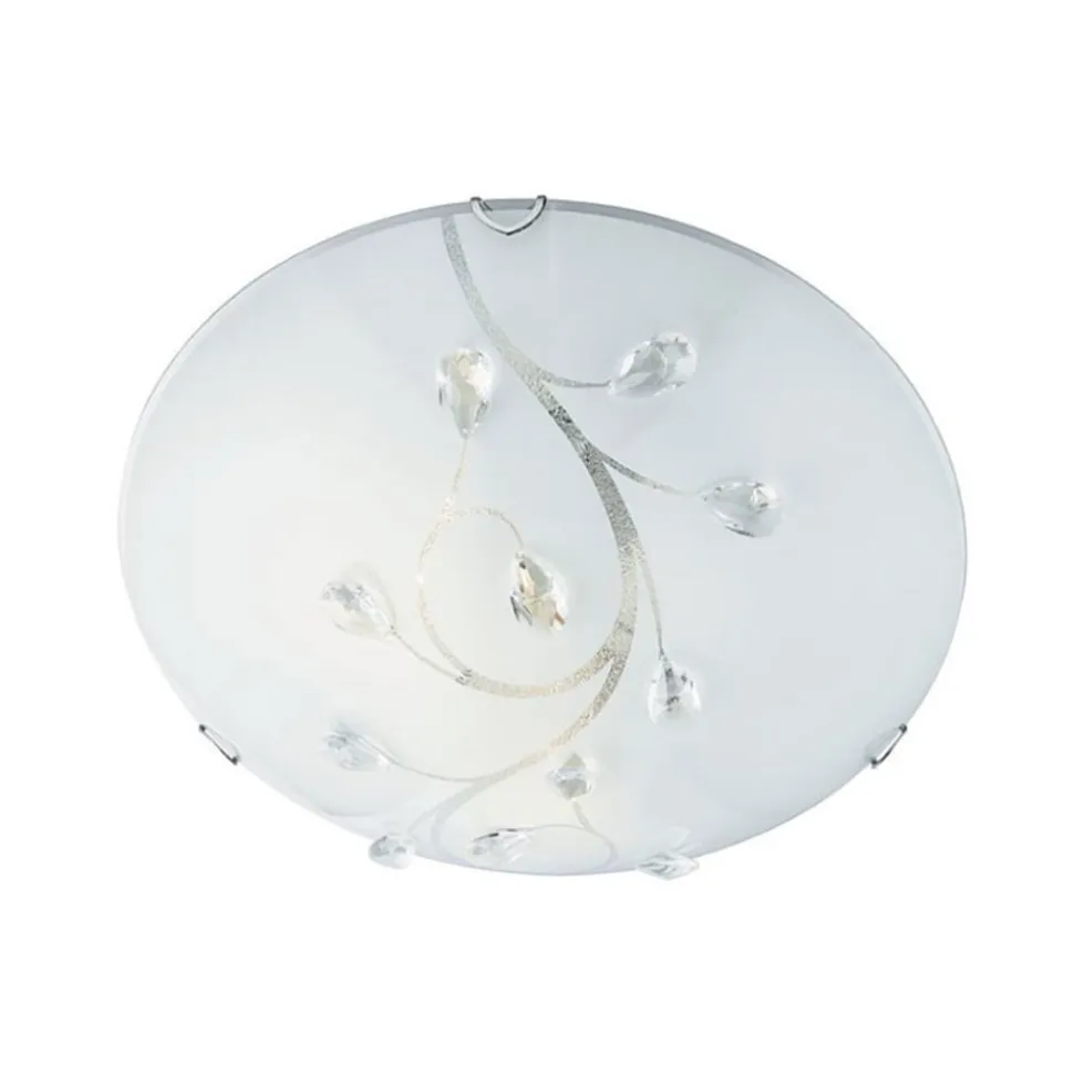 Flush Flower loftlampe af glas, Ø 30 cm