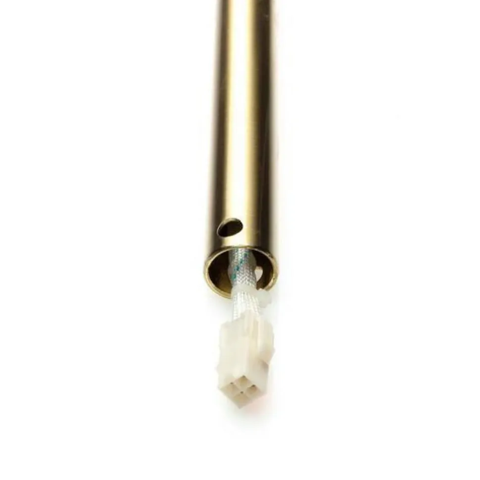 Forlængelsesstang 30,5 cm, silkemat messing