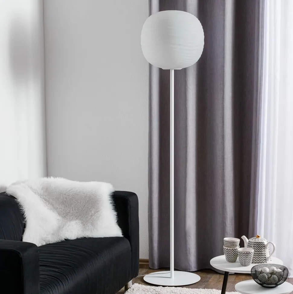 Foscarini Gem terra gulvlampe, hvid