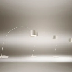 Foscarini Twiggy MyLight LED-gulvlampe CCT greige