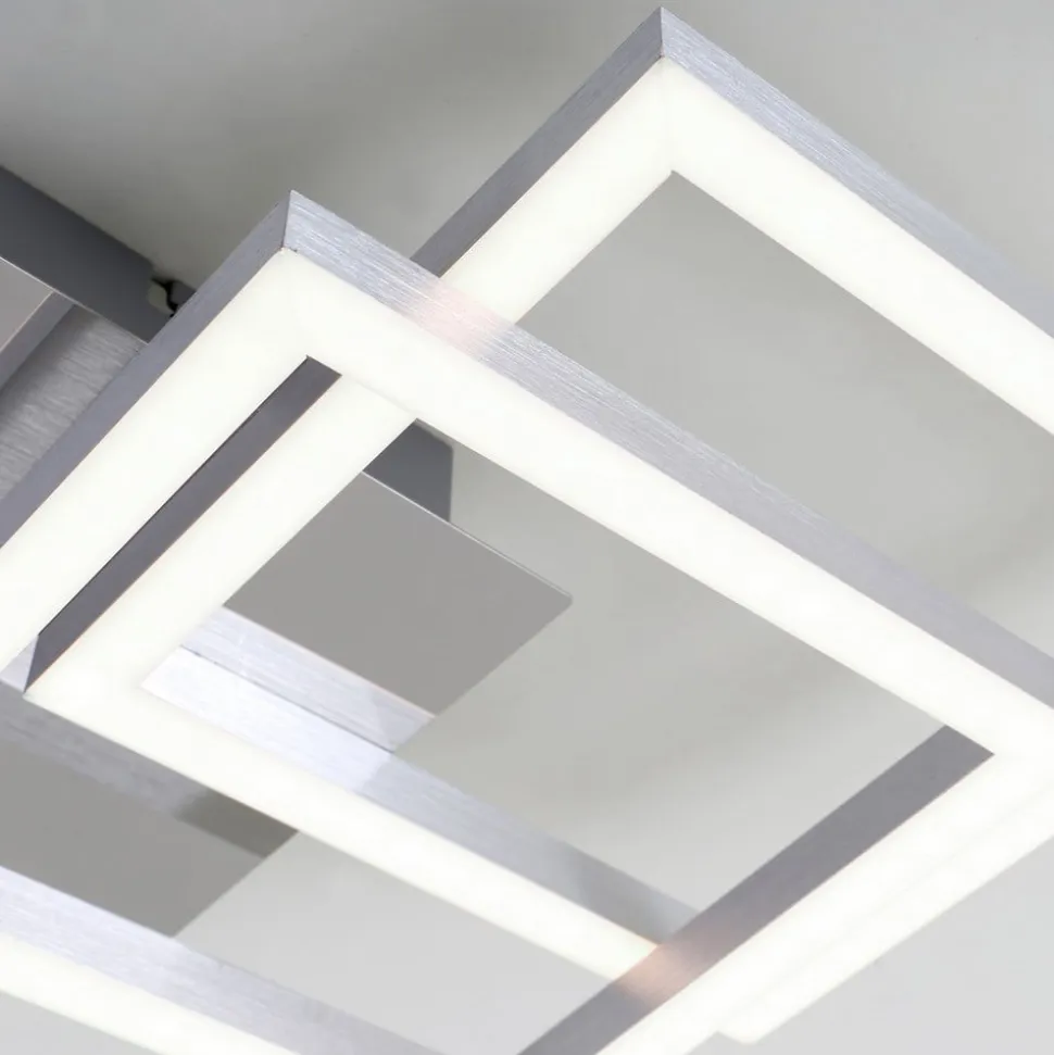 Frame LED-loftslampe, 3.000 K, krom
