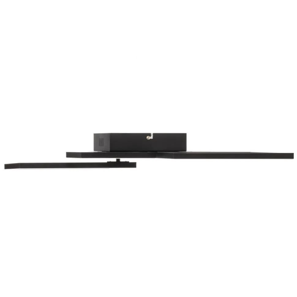 Frame LED-loftslampe, CCT, 4-lys, sort