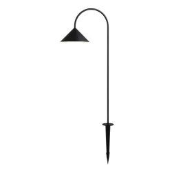 FRANDSEN lampe med jordspyd Grasp, sort, højde 82 cm