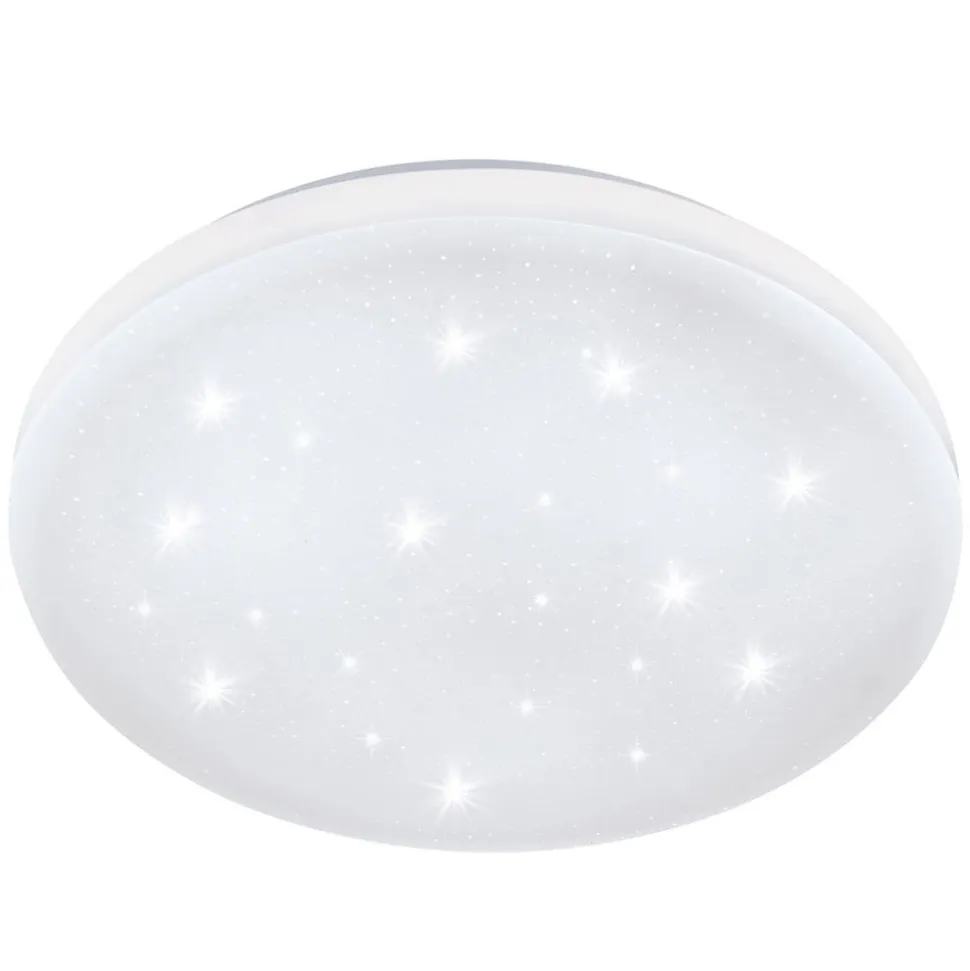 Frania-S LED-loftlampe med krystaleffekt, Ø 43 cm