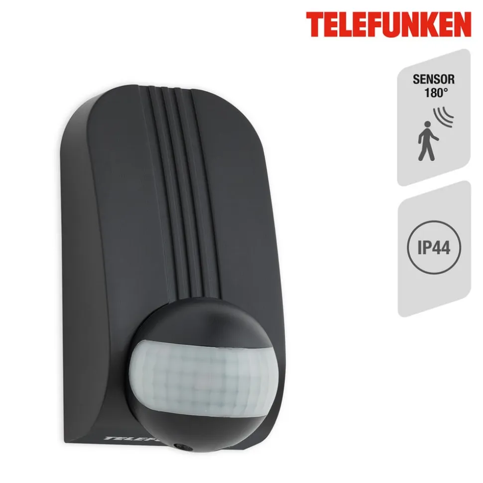 Funchal bevægelsessensor, maks. 1.000 W LED, sort