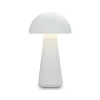 Fungo LED-bordlampe, genopladelig, hvid