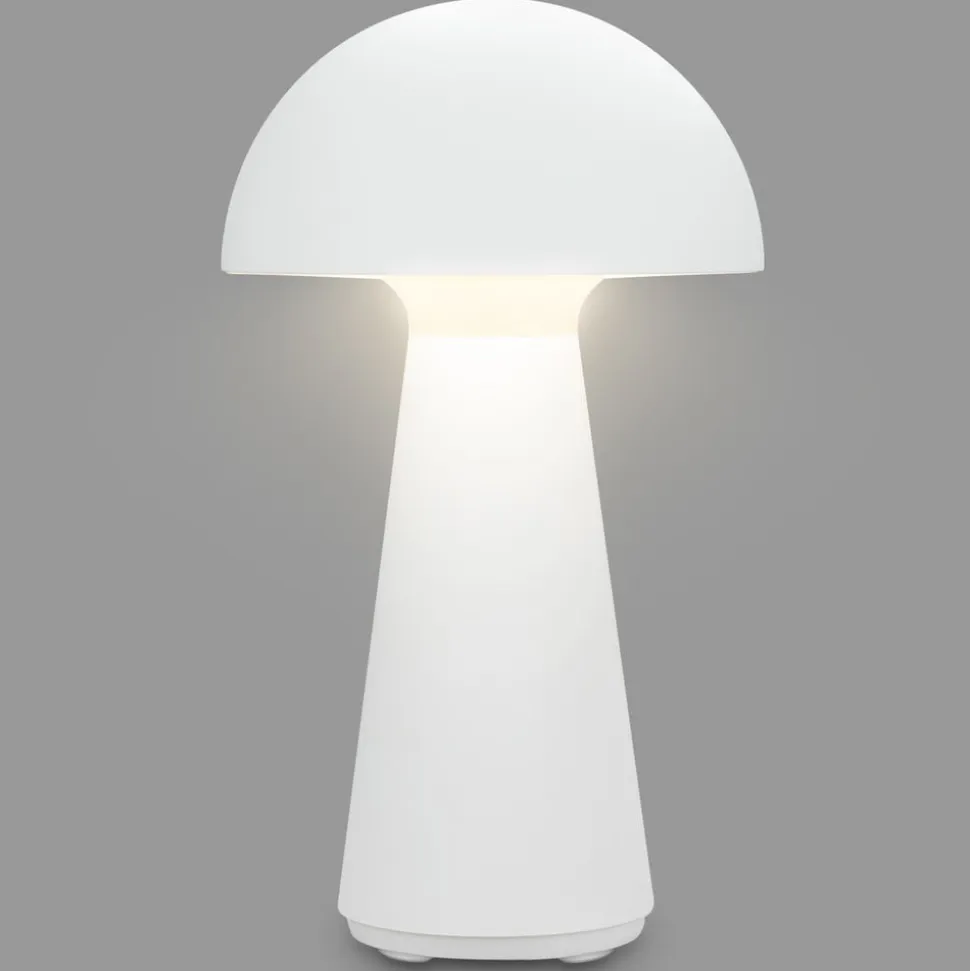 Fungo LED-bordlampe, genopladelig, hvid