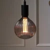 G125 Decoled LED-globe E27 1 W 2.000 K, røggrå