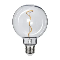 G95 LED-globe E27 1 W 2.200 K med filament-look