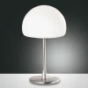 Gaia LED-bordlampe med touchdæmper, krom