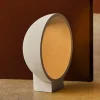 Gaia LED-sokkellampe, grå, beton, højde 38,8 cm