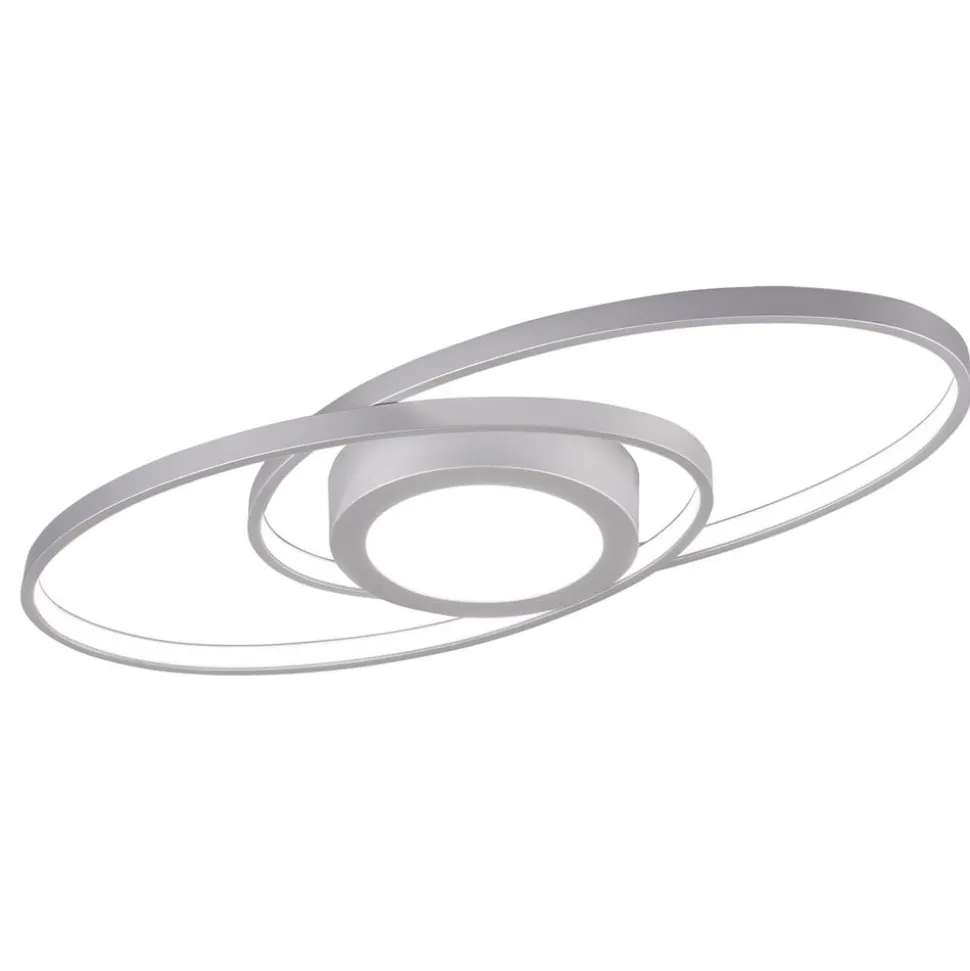 Galaxy LED-loftlampe, kan dæmpes, titaniumfarvet