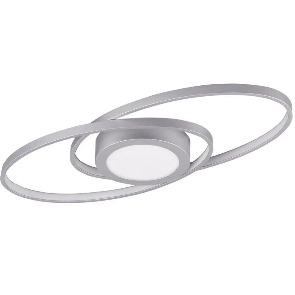 Galaxy LED-loftlampe, kan dæmpes, titaniumfarvet