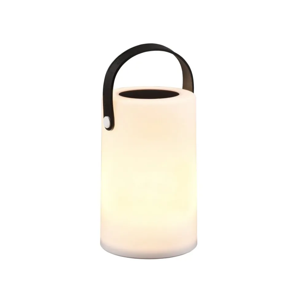 Garcia LED solcellebordlampe med RGBW-farveskift