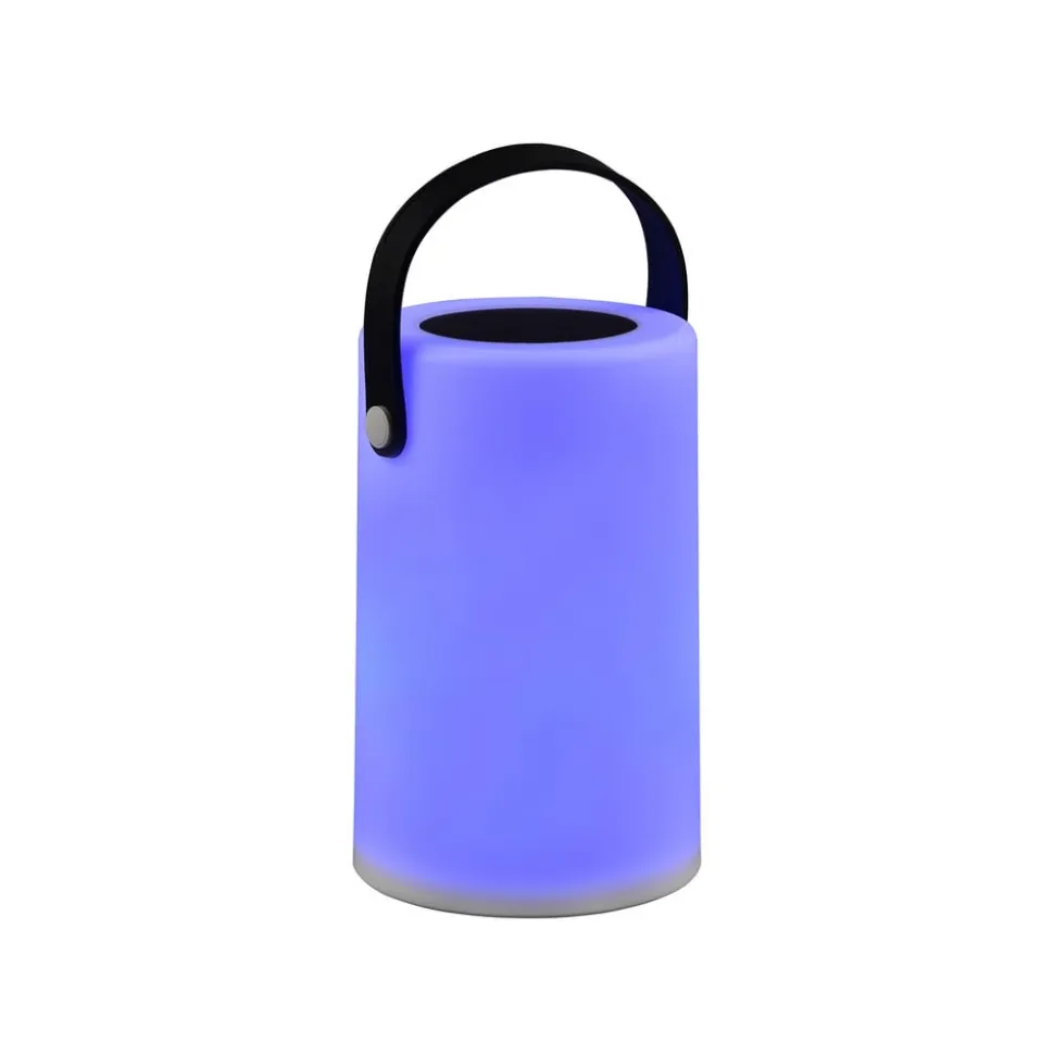 Garcia LED solcellebordlampe med RGBW-farveskift