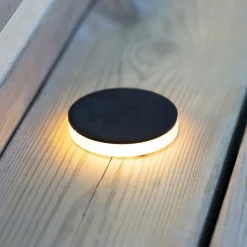 Garden 24 Decklight sort 3W sideværts Ø6cm