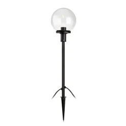 Garden 24 LED-gadelampe Sphere med kugleformet skærm