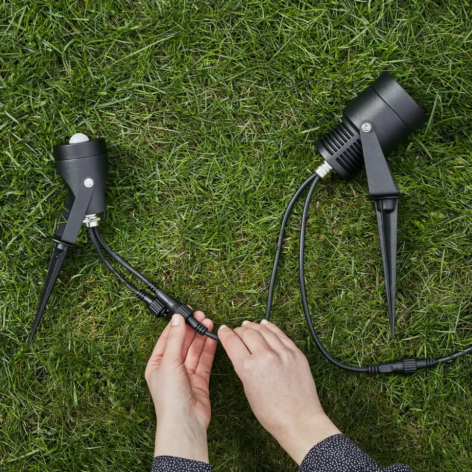 Garden 24 LED-spot, sort, 6 watt