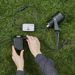 Garden 24 LED-spot, sort, 6 watt