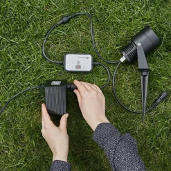 Garden 24 LED-spot, sort, 9 watt