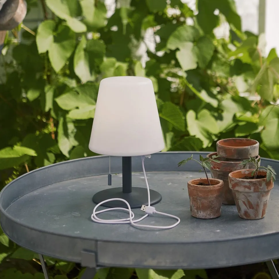 Gardenlight Kreta LED-bordlampe m. batteri 26,5 cm