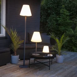Gardenlight Kreta LED-bordlampe m. batteri 26,5 cm