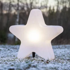 Gardenlight terrasselampe, stjerneformet