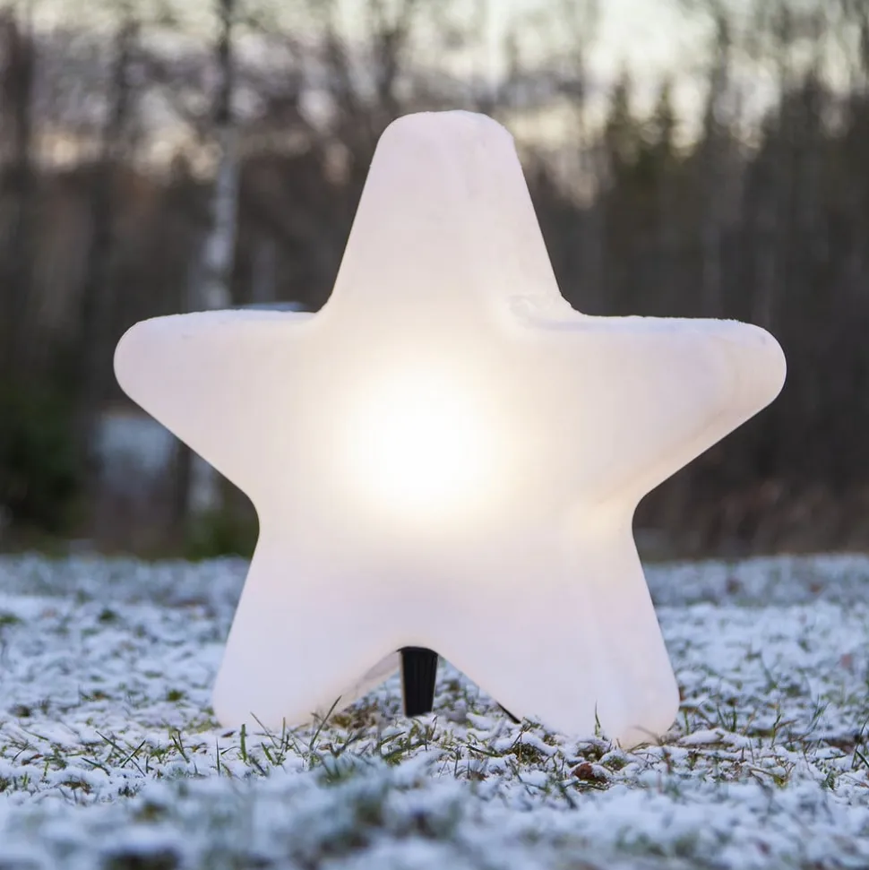 Gardenlight terrasselampe, stjerneformet