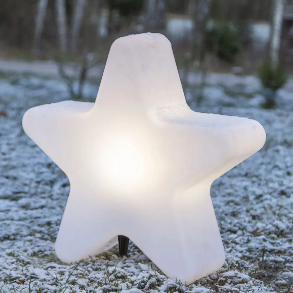Gardenlight terrasselampe, stjerneformet