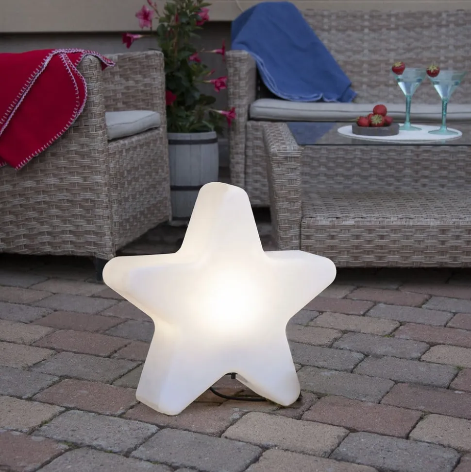 Gardenlight terrasselampe, stjerneformet