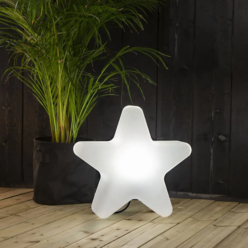 Gardenlight terrasselampe, stjerneformet