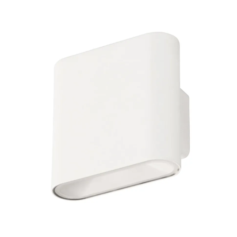 Genopladelig LED-væglampe Magnetics, hvid, op & ned, bredde 10 cm