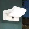 Ginger udendørs LED-væglampe med sensor hvid, IP54