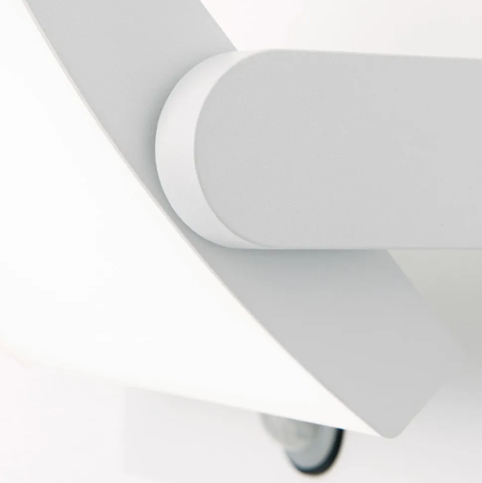 Ginger udendørs LED-væglampe med sensor hvid, IP54