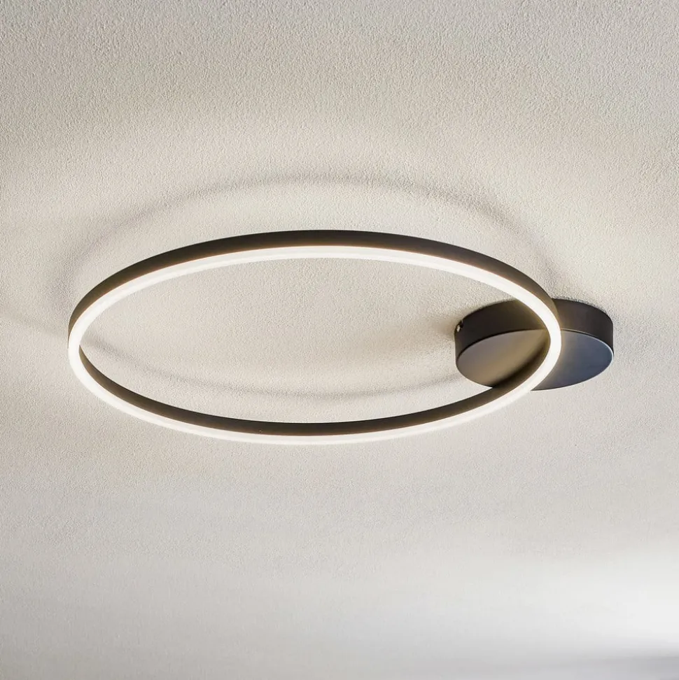 Giotto LED-loftlampe, 1 lyskilde, sort
