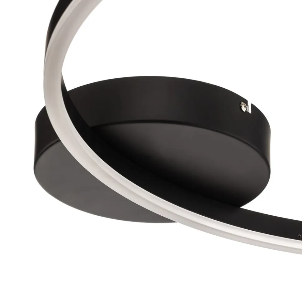 Giotto LED-loftlampe, 1 lyskilde, sort