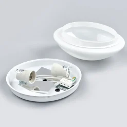 Glas-udendørs væglampe Tokyo 28 cm IP44