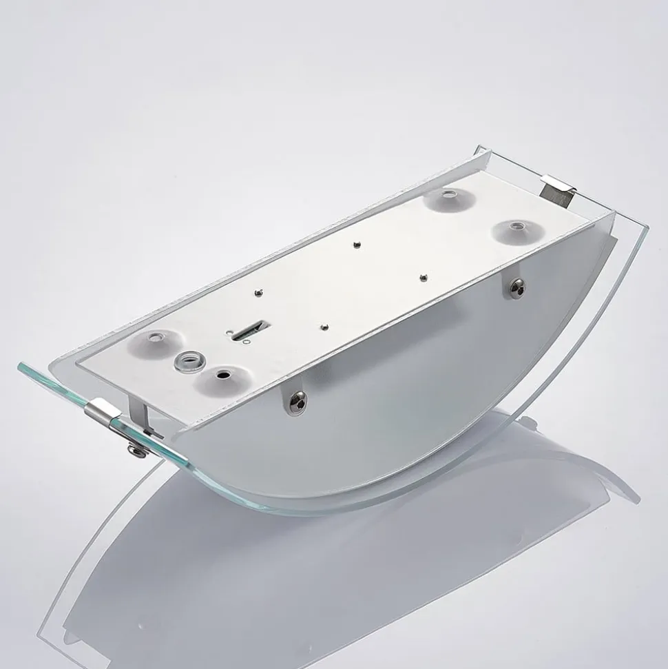 Glas-væglampe Zinka med LED, 25 cm