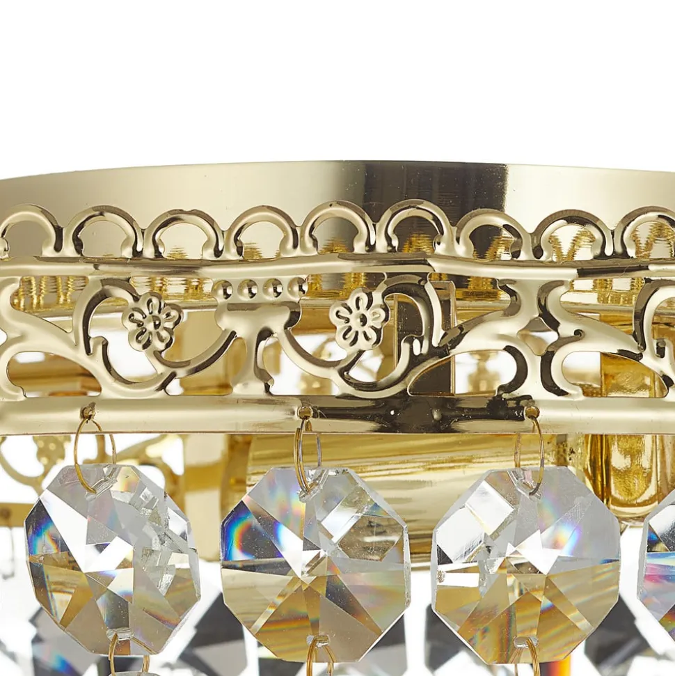 Glitrende loftlampe Saxholm