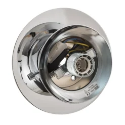 GLOBE klassisk kugle-loftlampe, krom