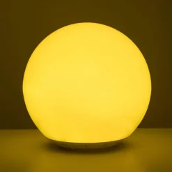 Globo LED-lyskugle, solceller, kan flyde