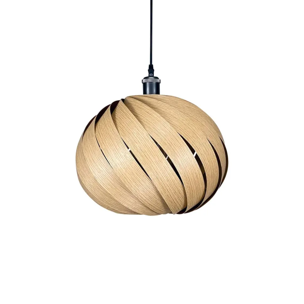Gofurnit Mela pendellampe, eg, Ø 35 cm