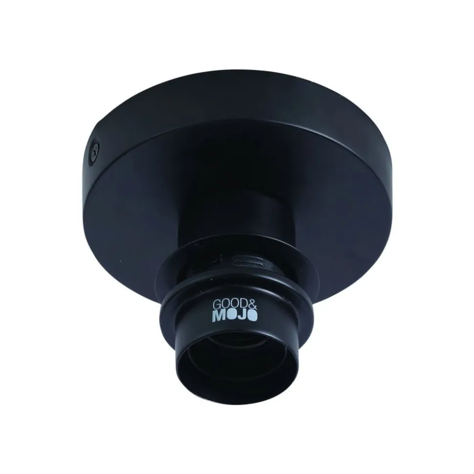 GOOD & MOJO Kalimantan loftlampe Ø 30cm sort