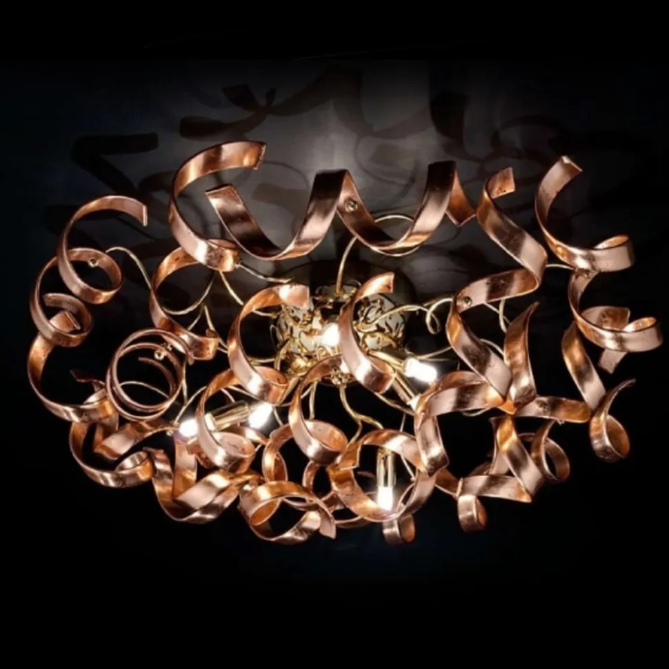 Graciøs loftlampe Kobber, kobber