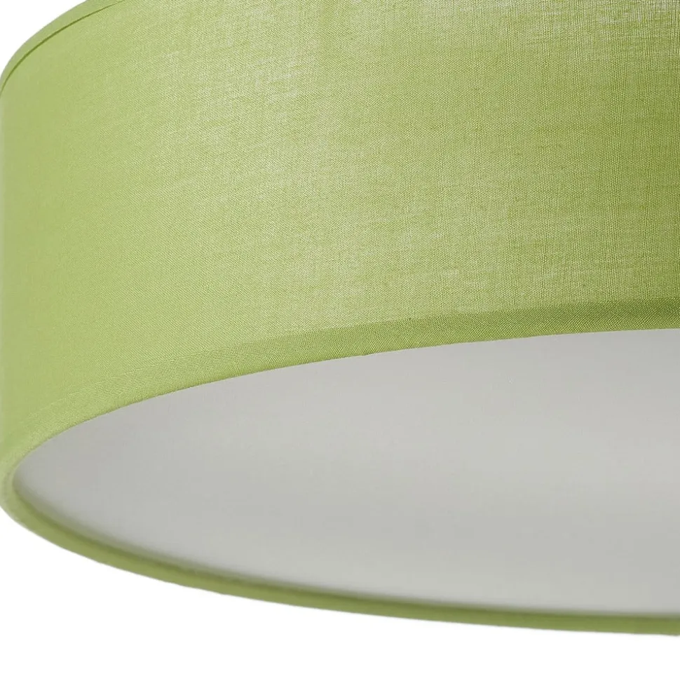 Grøn tekstil loftslampe Jitendra