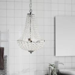 Gränsö lysekrone til badeværelset, Ø 30 cm