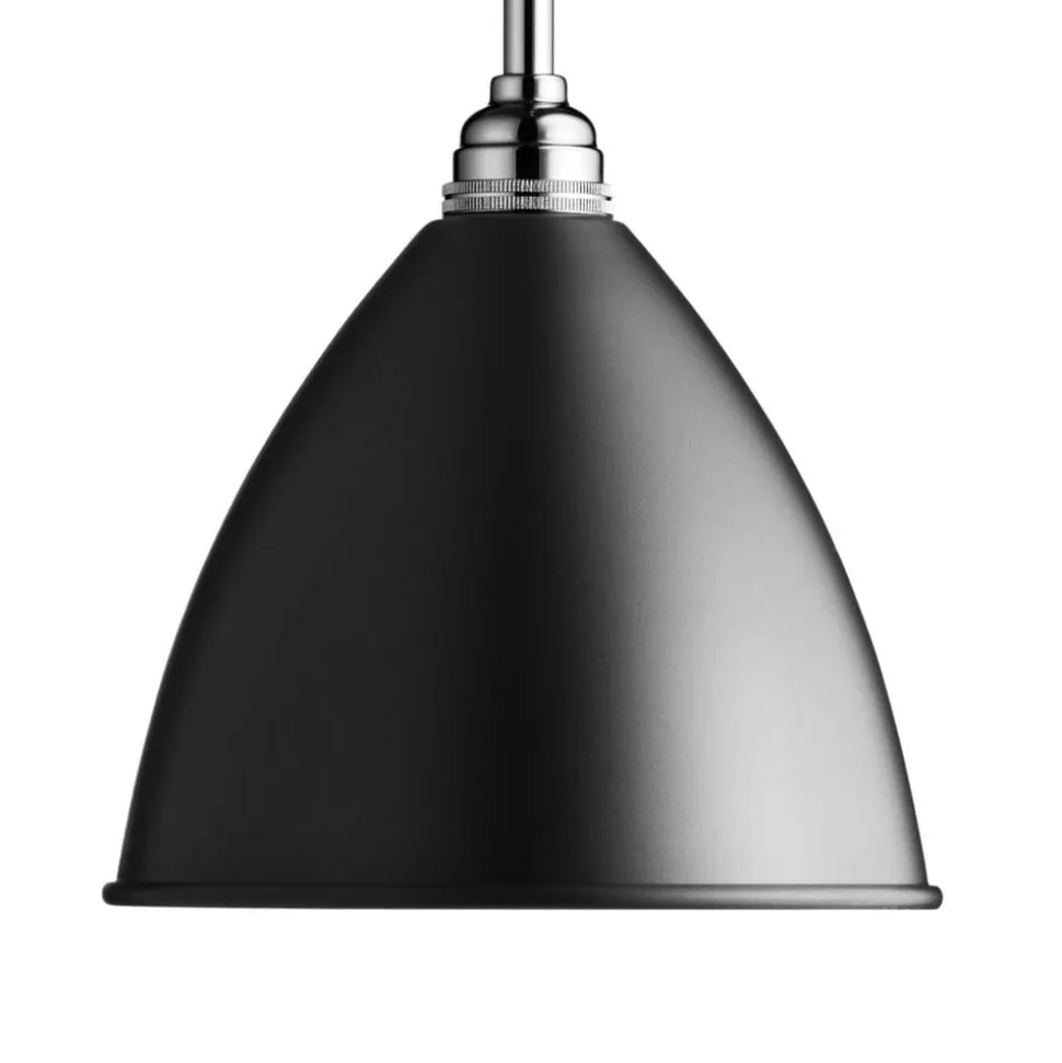 GUBI Bestlite BL9 hængelampe Ø16cm krom/sort