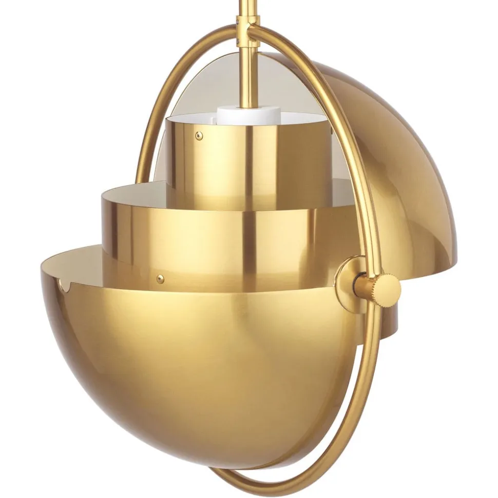 GUBI pendel Multi-Lite, Ø 27 cm, messing/messing